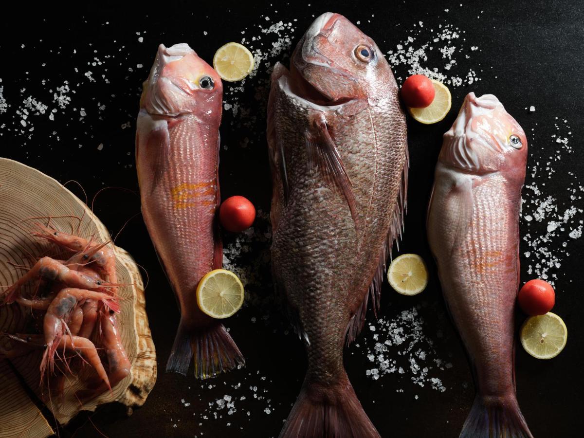 Hyatt Centric Kanazawa Dış mekan fotoğraf Fresh fish